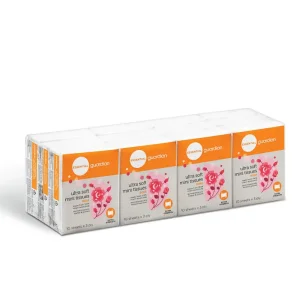 การ์เดี้ยน กระดาษเช็ดหน้าโรส แพ็ค 12 ซอง