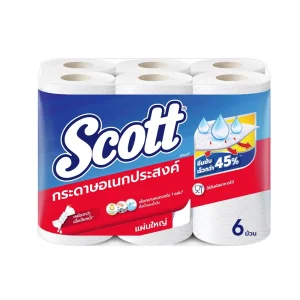 กระดาษอเนกประสงค์สก๊อตตBR6ม้วน