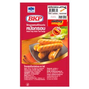 BKP ไส้กรอกแฟรงค์ไก่รมควันหนังกรอบ 1000G