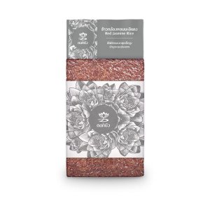 ดอกบัว ข้าวกล้องหอมมะลิแดง100% 1กก.