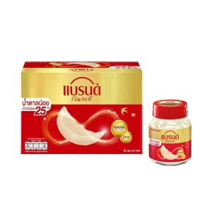 แบรนด์รังนกแท้สูตรน้ำตาลน้อย42มล. แพ็ค 6