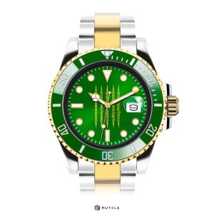 นาฬิกา ยันต์ 5 แถว หน้าปัดสีเขียว